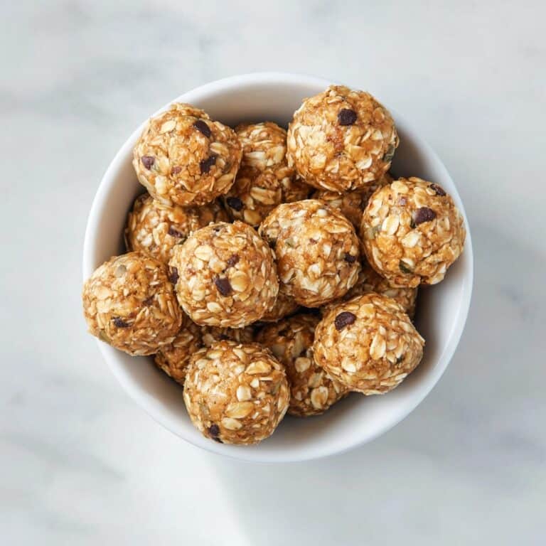 Peanut Butter Oatmeal Balls Recipe