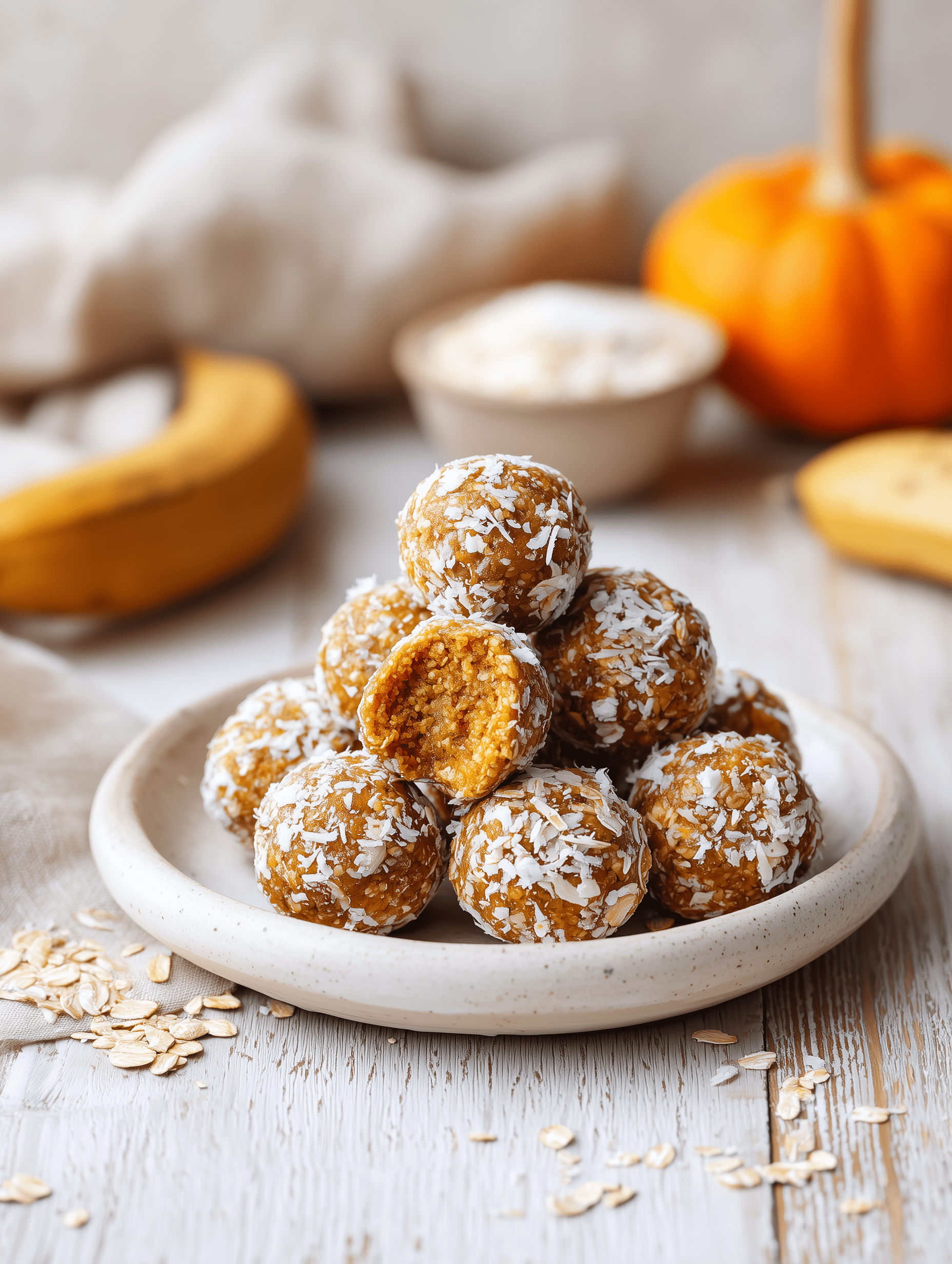 Mango Coconut Energy Balls Recipe - Recipe Image