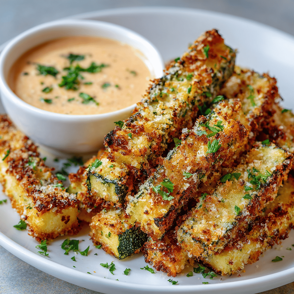 Zucchini Fries (4 Ingredients!) Recipe - Recipe Image