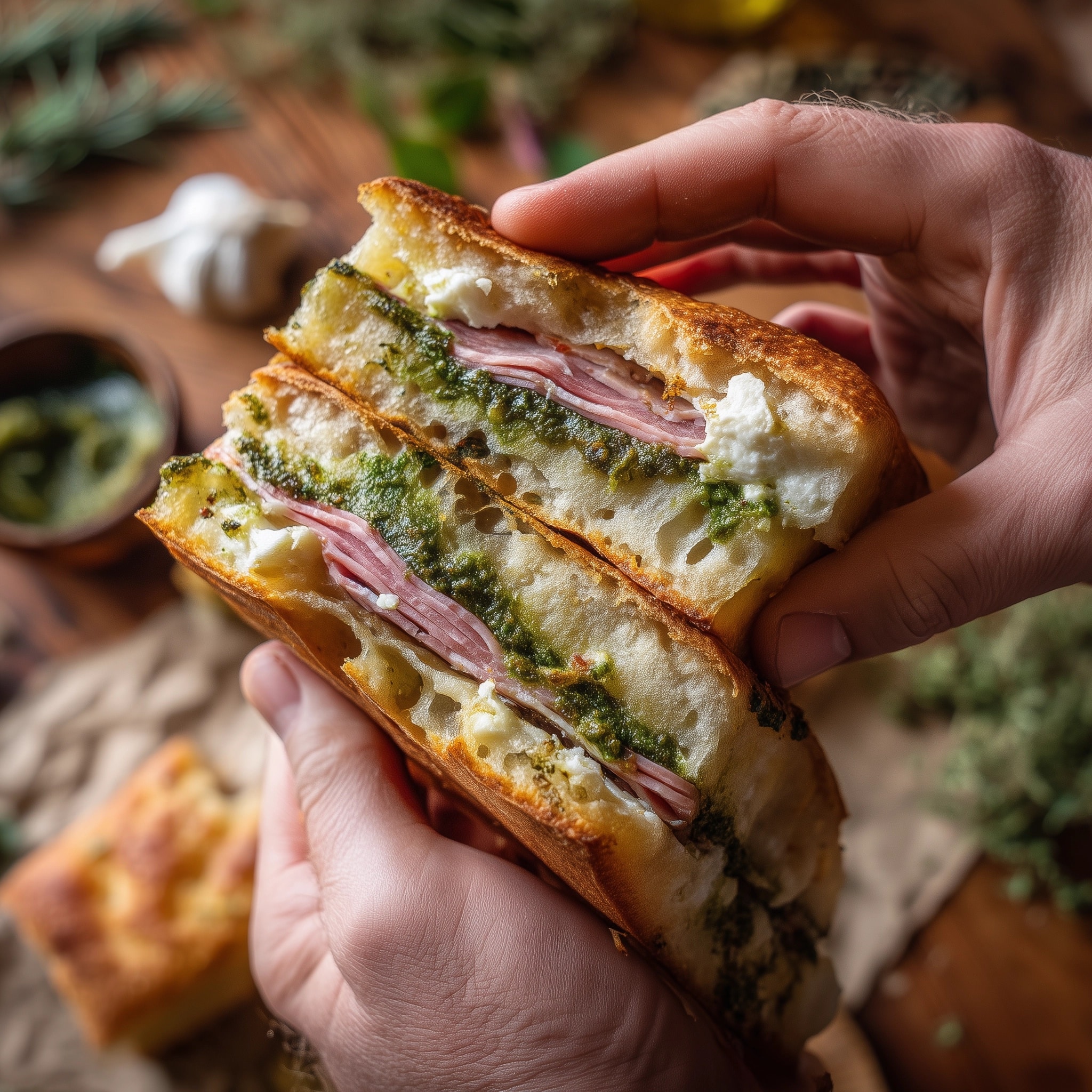 Simple Keto Cloud Bread for Sandwiches (No Eggy Taste) Recipe - Recipe Image