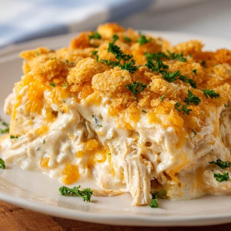 Garlic Cheddar Chicken Bake Recipe