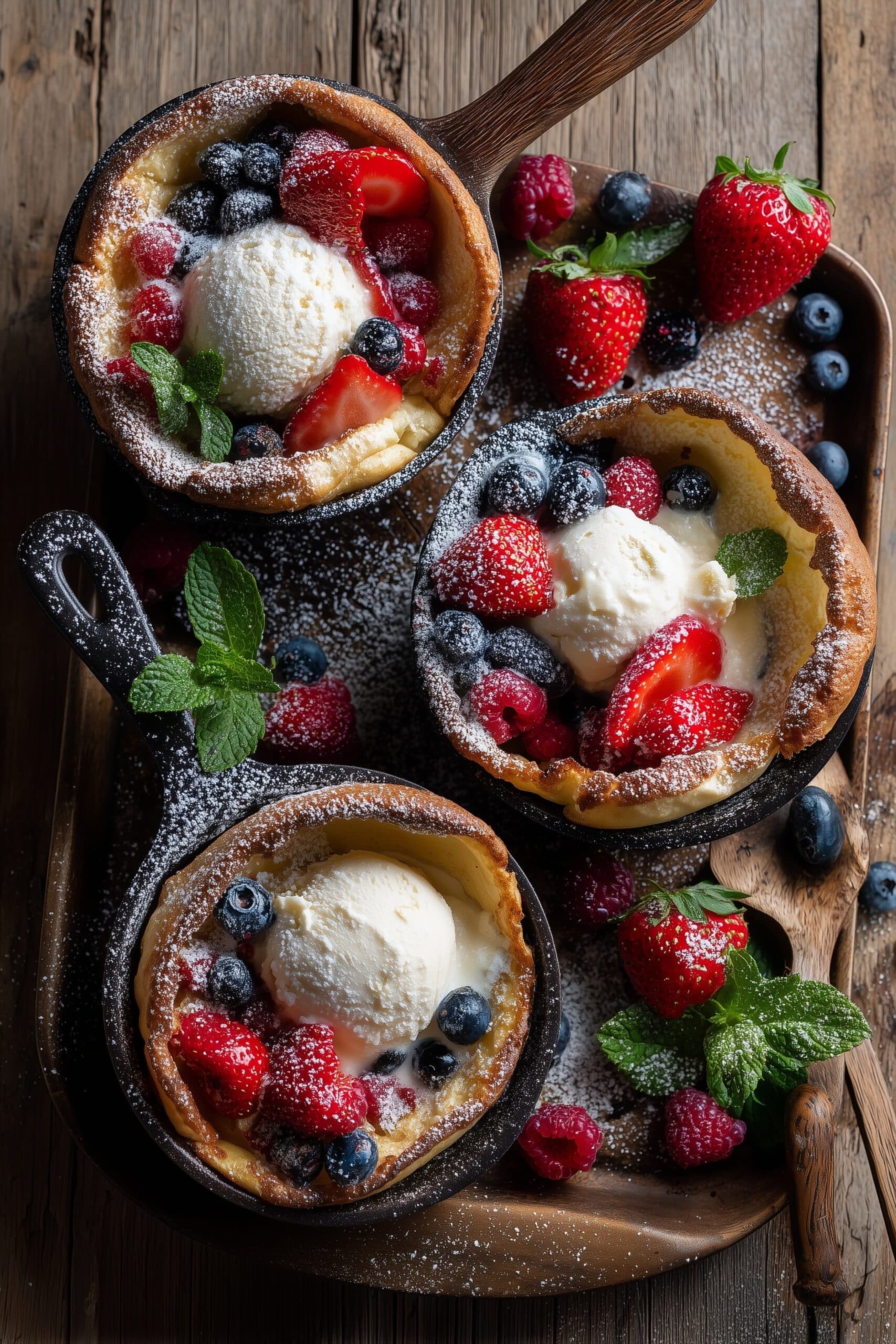 Baked German Pancake Recipe - Recipe Image