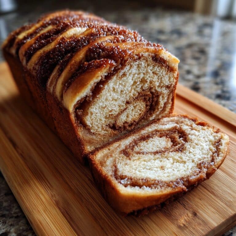Cinnamon Roll Banana Bread Recipe