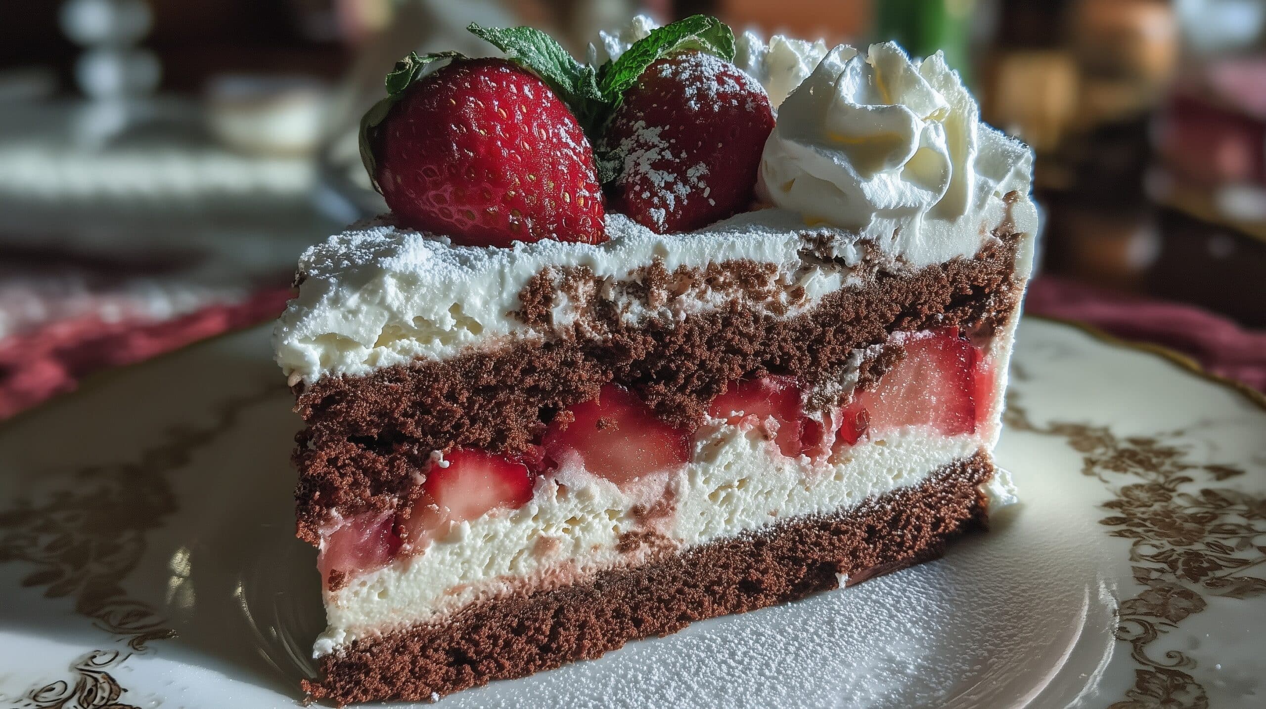 Red Velvet Oreo Cheesecake Recipe - Recipe Image