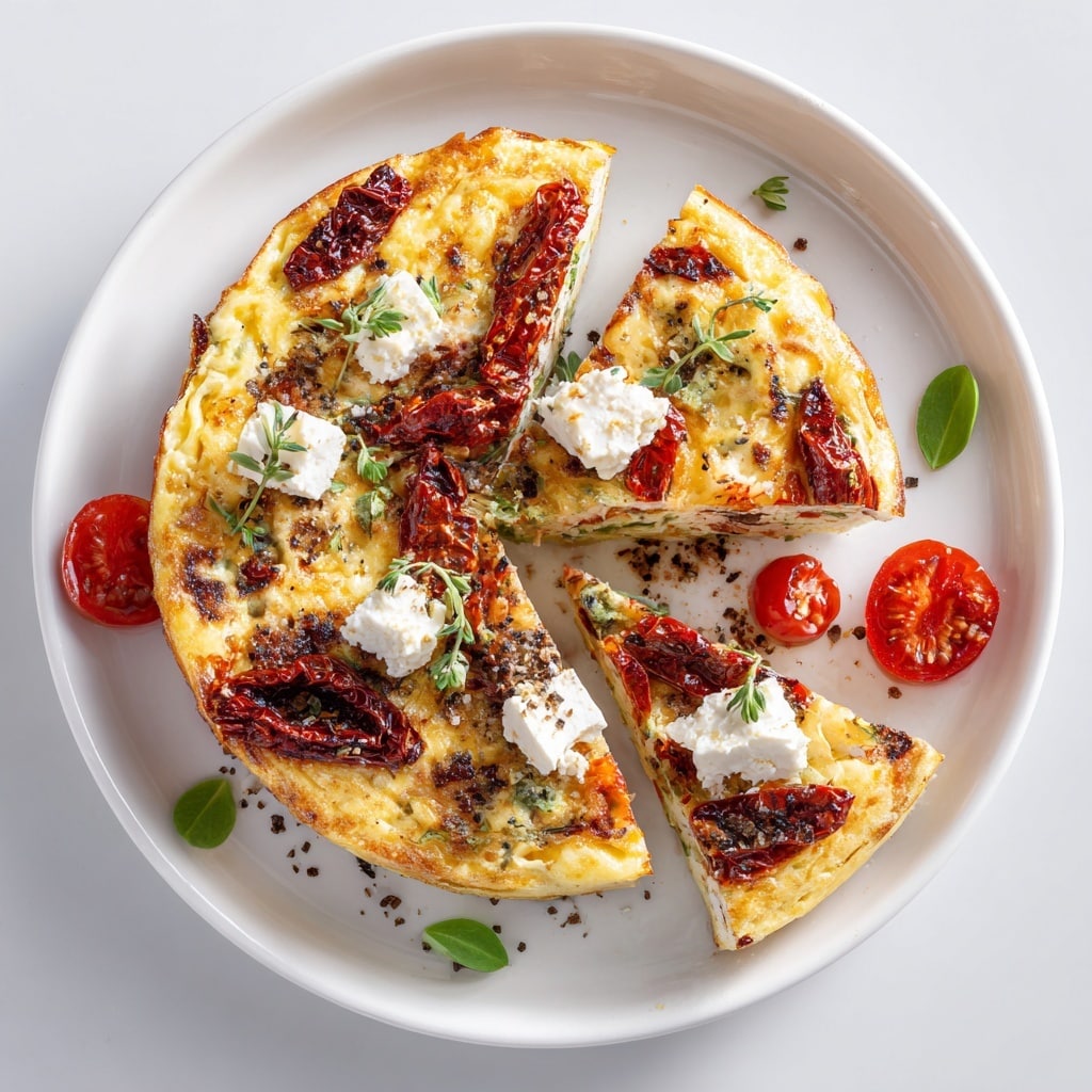 Classic Vegetable and Cheese Frittata Recipe - Recipe Image