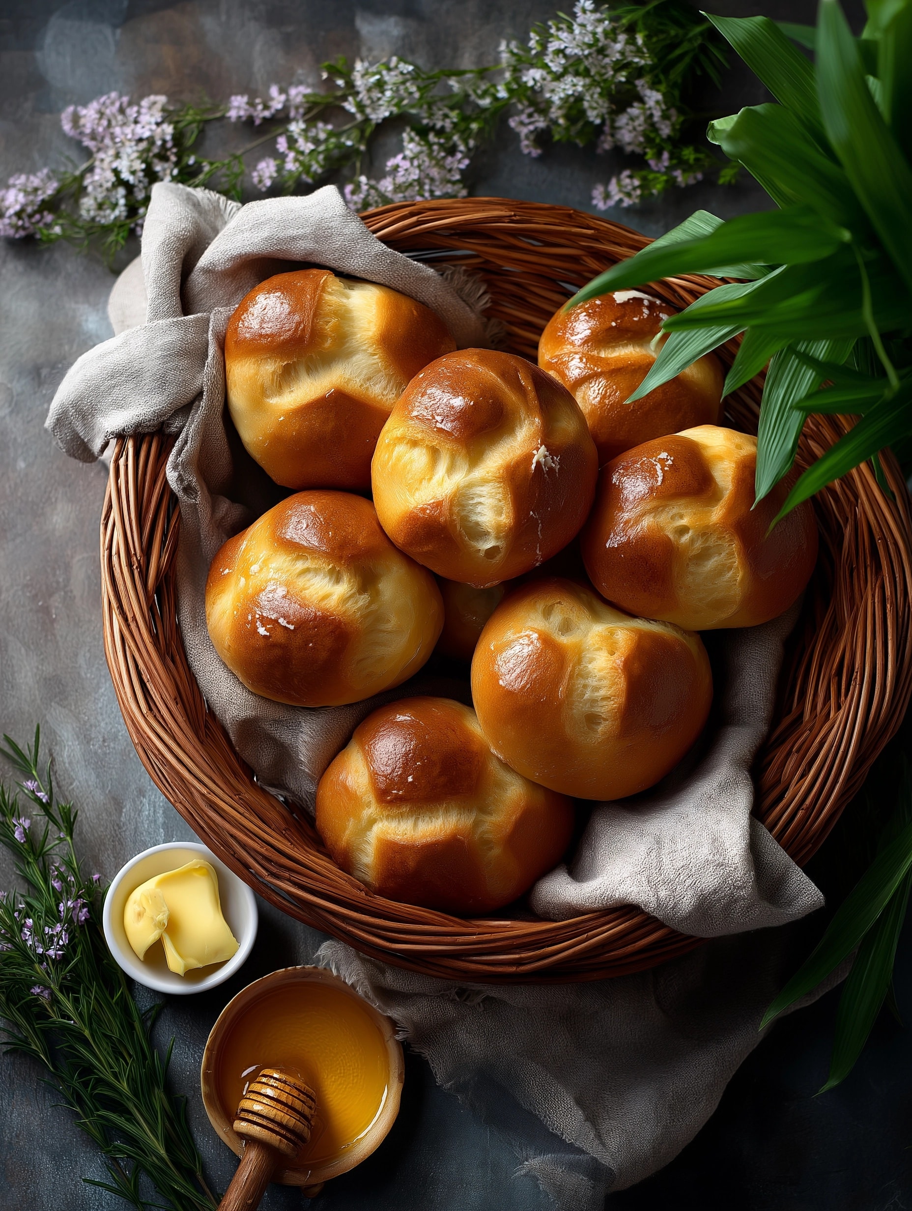 Soft Buttery Dinner Rolls Recipe - Recipe Image