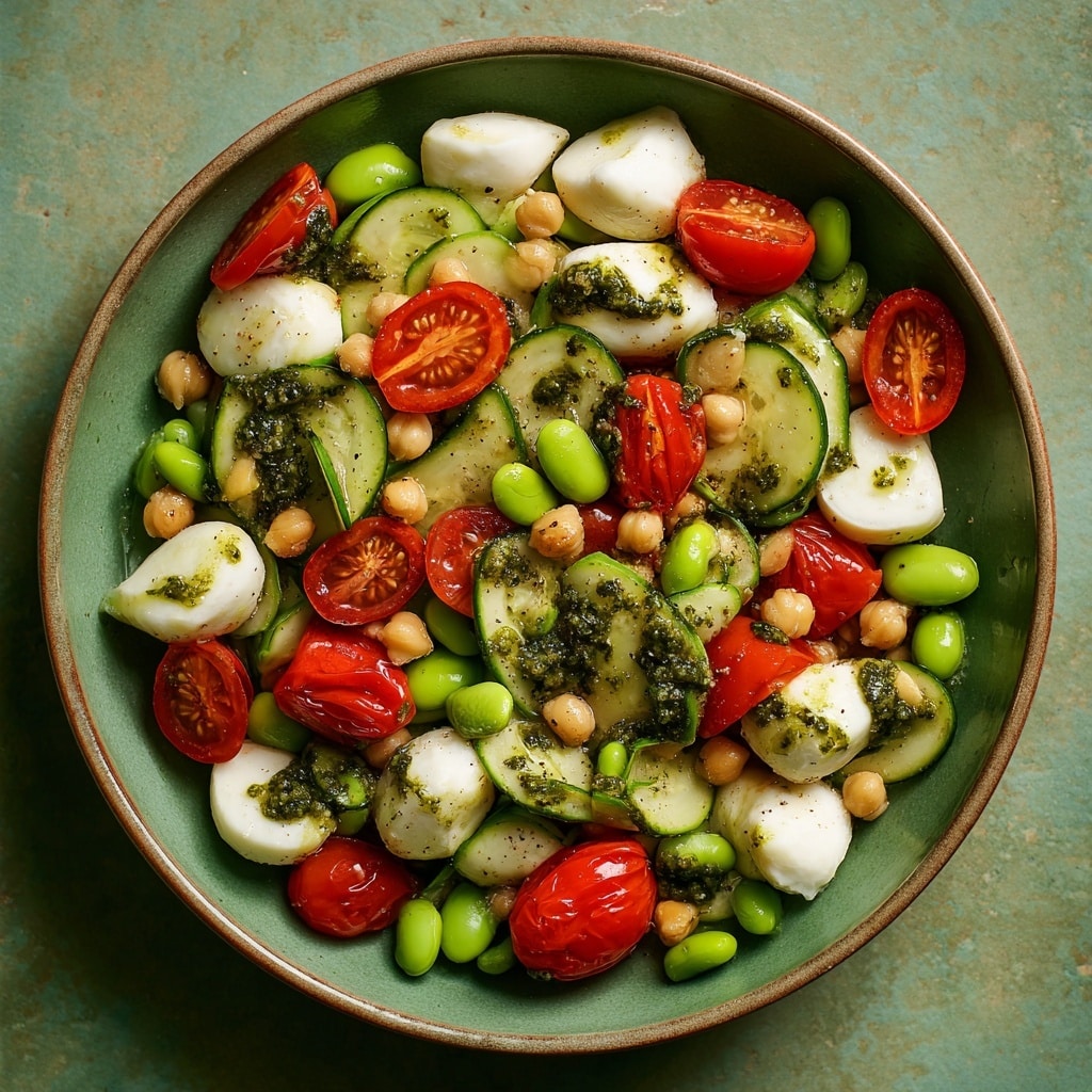 Refreshing Edamame Salad with Sesame Dressing Recipe - Recipe Image