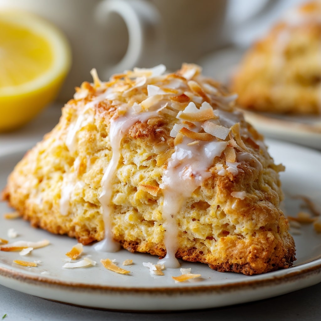 Lemon Raspberry Scones Recipe - Recipe Image