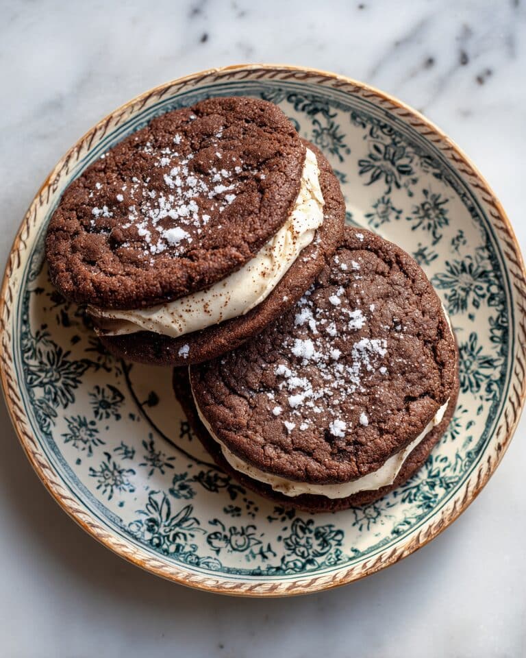 Raspberry Stuffed Brownie Cookies Recipe