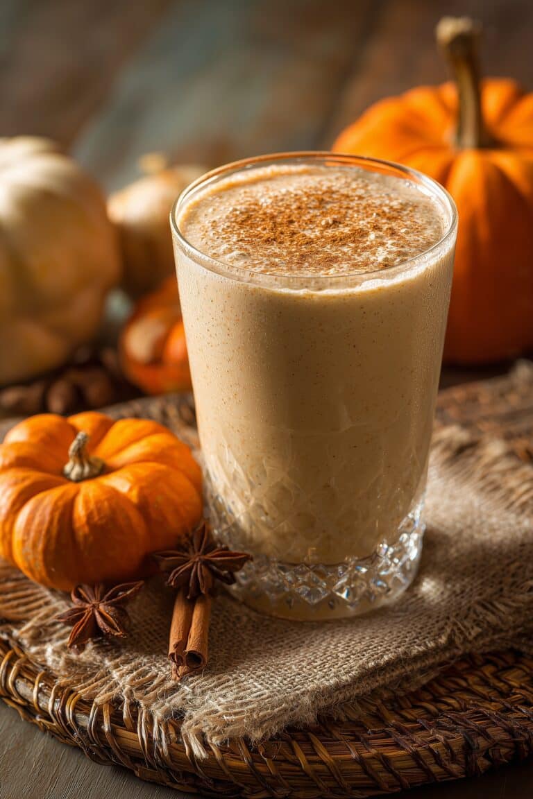 Creamy Pumpkin Spice Milkshake Recipe