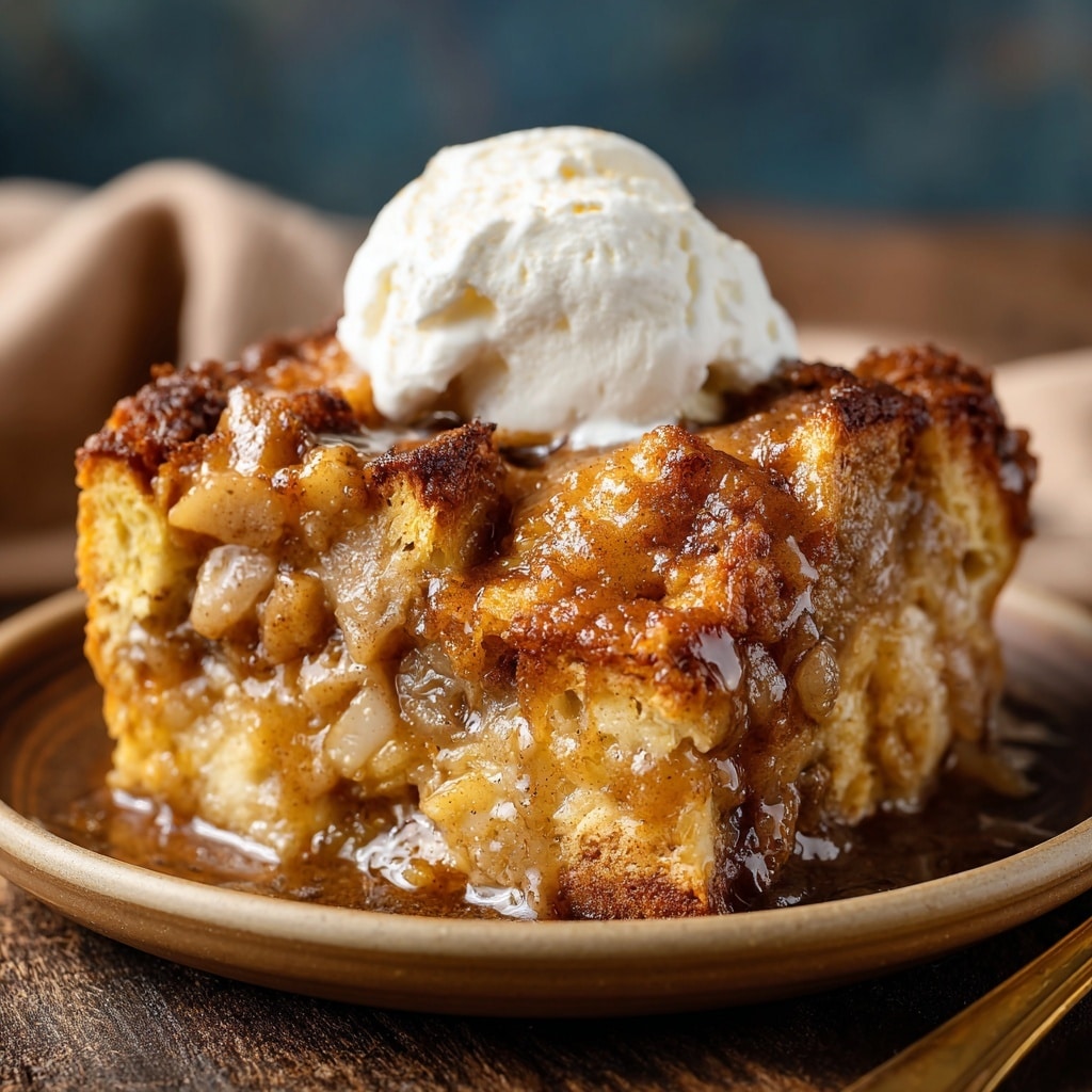 Salted Caramel Bread Pudding Recipe - Recipe Image