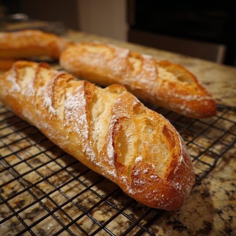 Crusty Mini Baguettes Recipe