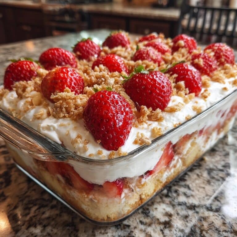 Strawberry Cheesecake Dump Cake Recipe