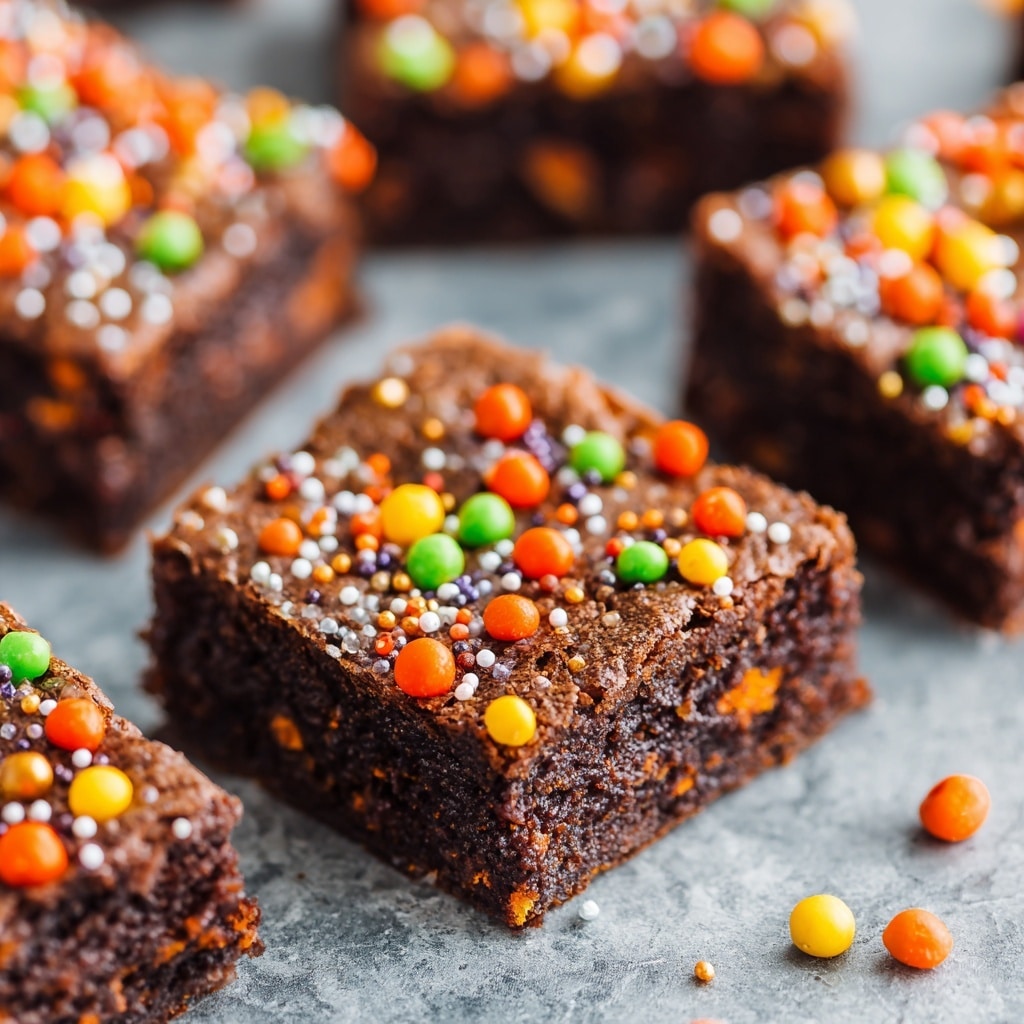 Monster Cookie Fudgy Brownies Recipe - Recipe Image
