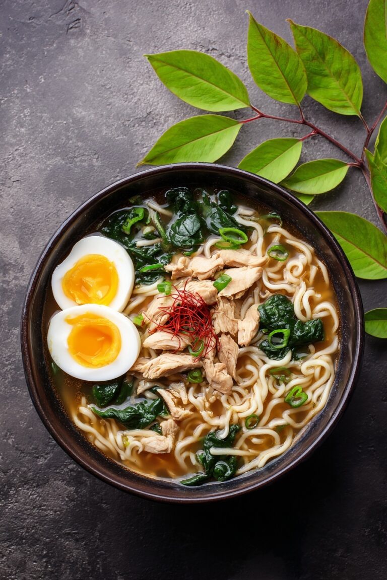 Ginger Glazed Chicken Ramen Recipe