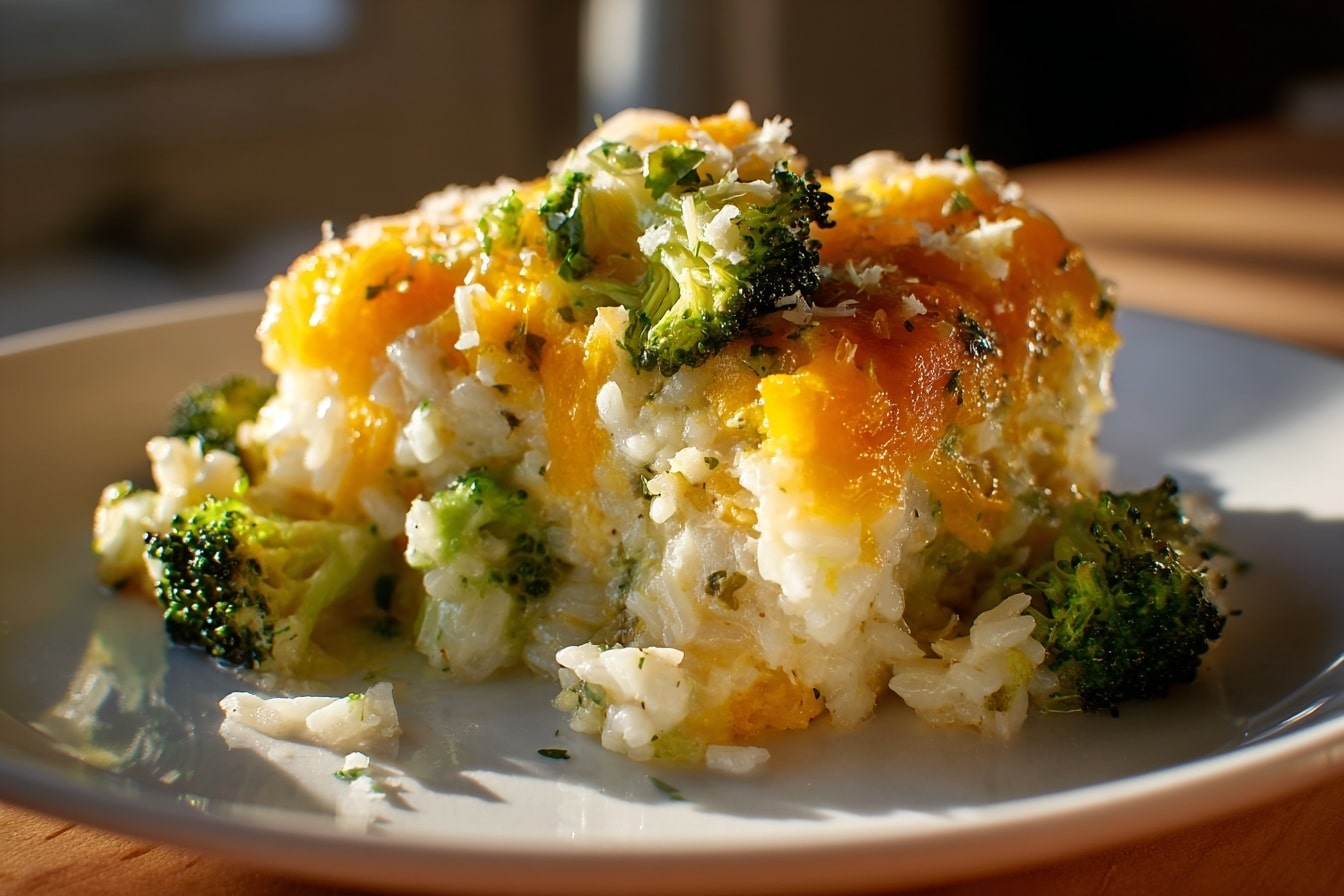 Loaded Cauliflower and Broccoli Casserole with Cheese and Bacon Recipe - Recipe Image