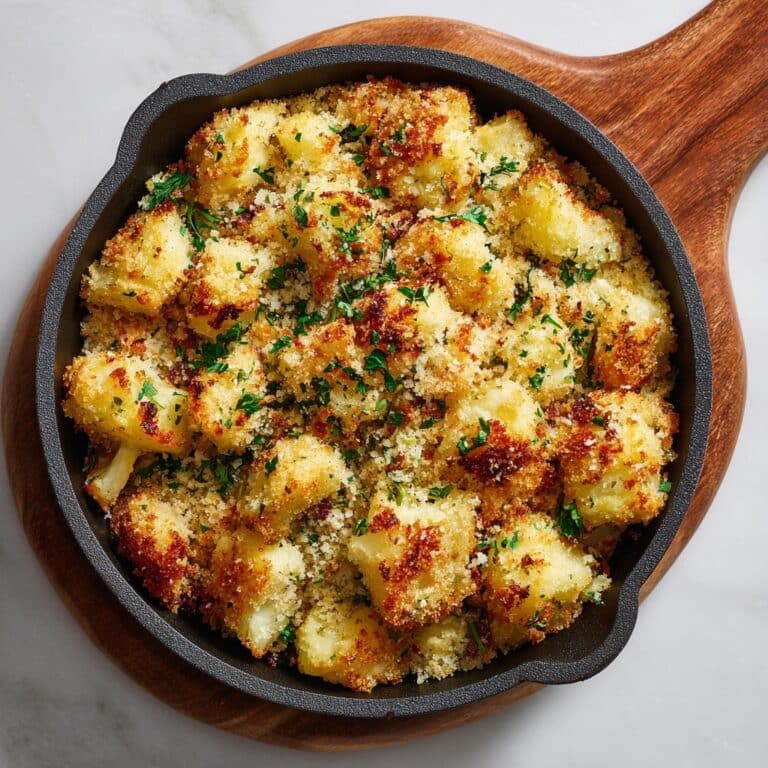 Lemon Pepper Glazed Cauliflower Recipe