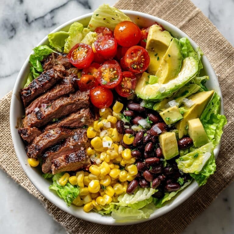High Protein Steak Fajita Bowl Recipe