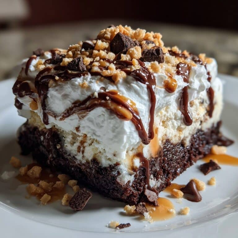 German Chocolate Poke Cake Recipe