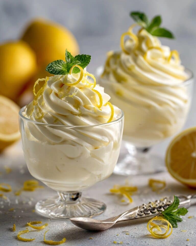 Easy Lemon Mousse Recipe