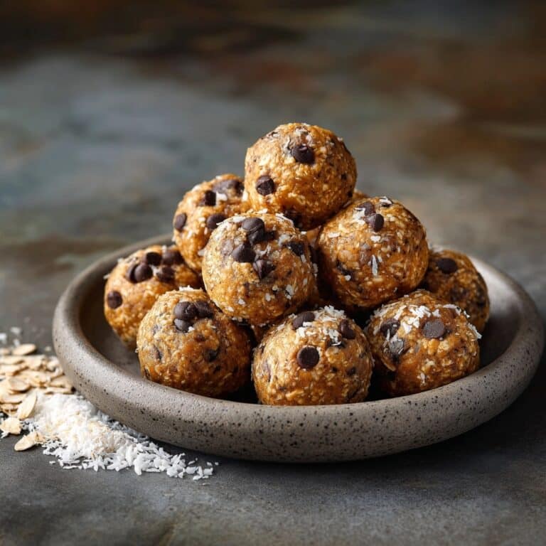 Salted Caramel Energy Balls Recipe