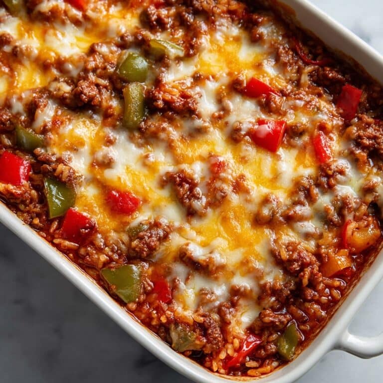 Philly Cheesesteak Casserole Recipe