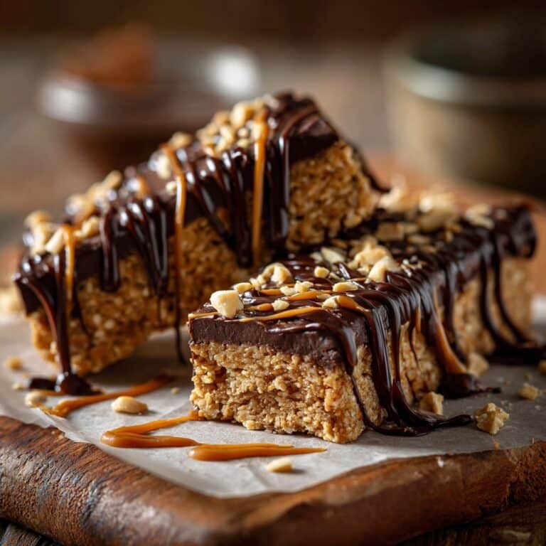 Flourless Peanut Butter Banana Bars Recipe