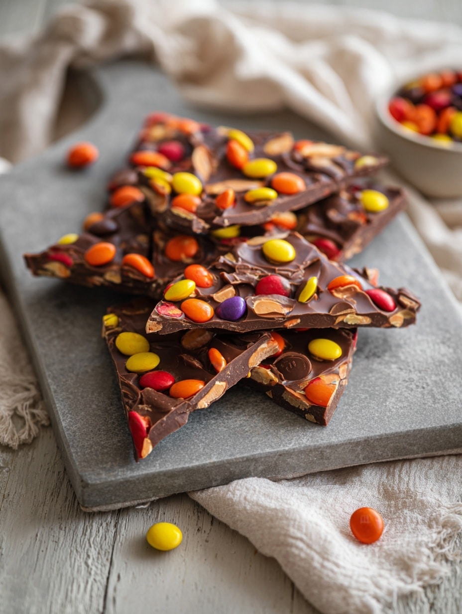 Peanut Butter Pretzel Bark Recipe - Recipe Image