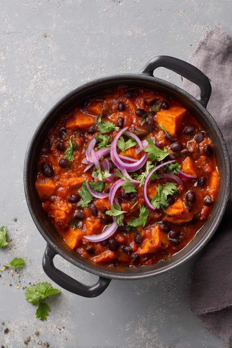 Southwest Sweet Potato Black Bean Skillet Recipe