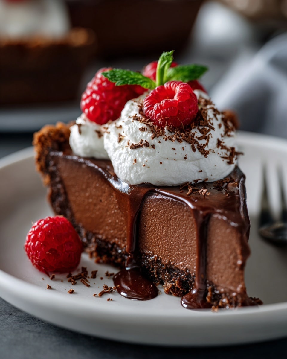 Decadent Chocolate Mousse Cake Recipe - Recipe Image