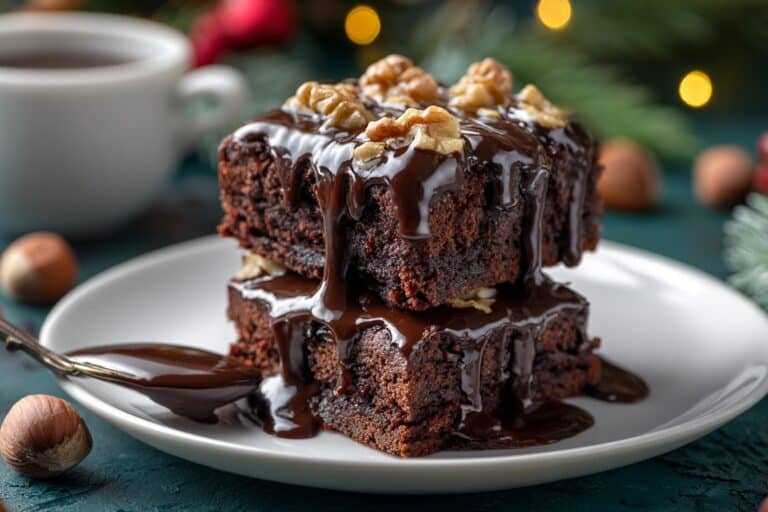 Decadent Brownie Shortbread Bars with Creamy Chocolate Ganache Recipe