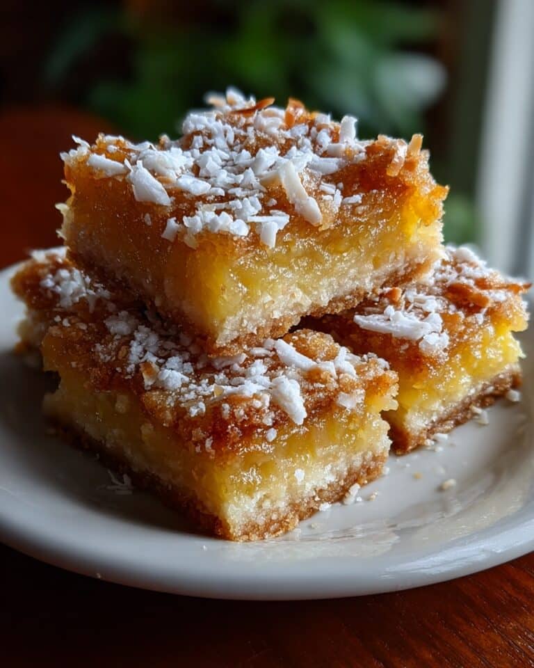 Caramel Coconut Bars Recipe