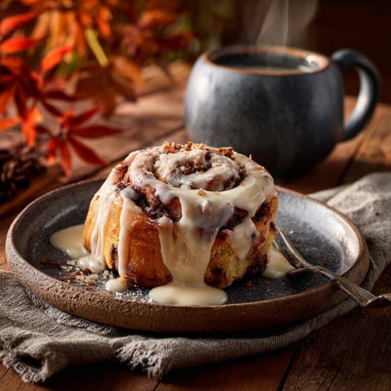 Blueberry Cinnamon Roll Casserole Recipe