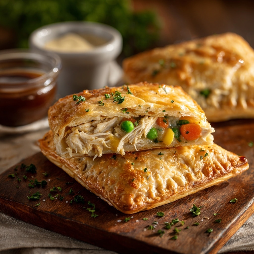 Homemade Easy Cheesy Pizza Pockets: The Ultimate Family Favorite Recipe - Recipe Image