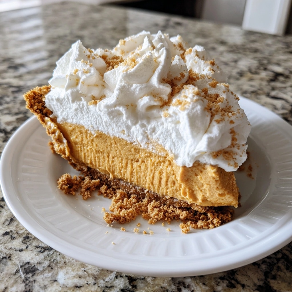 White Pumpkin Pie with White Chocolate Recipe - Recipe Image