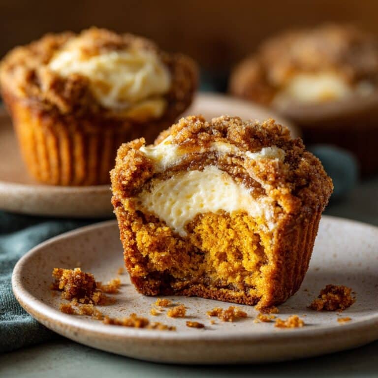 Pumpkin Cream Cheese Swirl Muffins Recipe