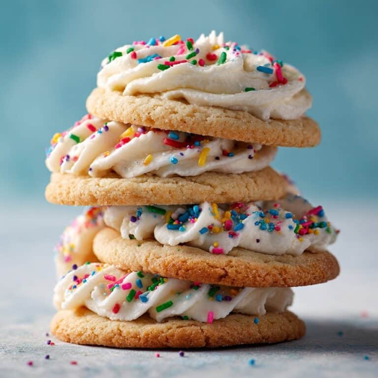 Vanilla Cream Sandwich Cookies Recipe