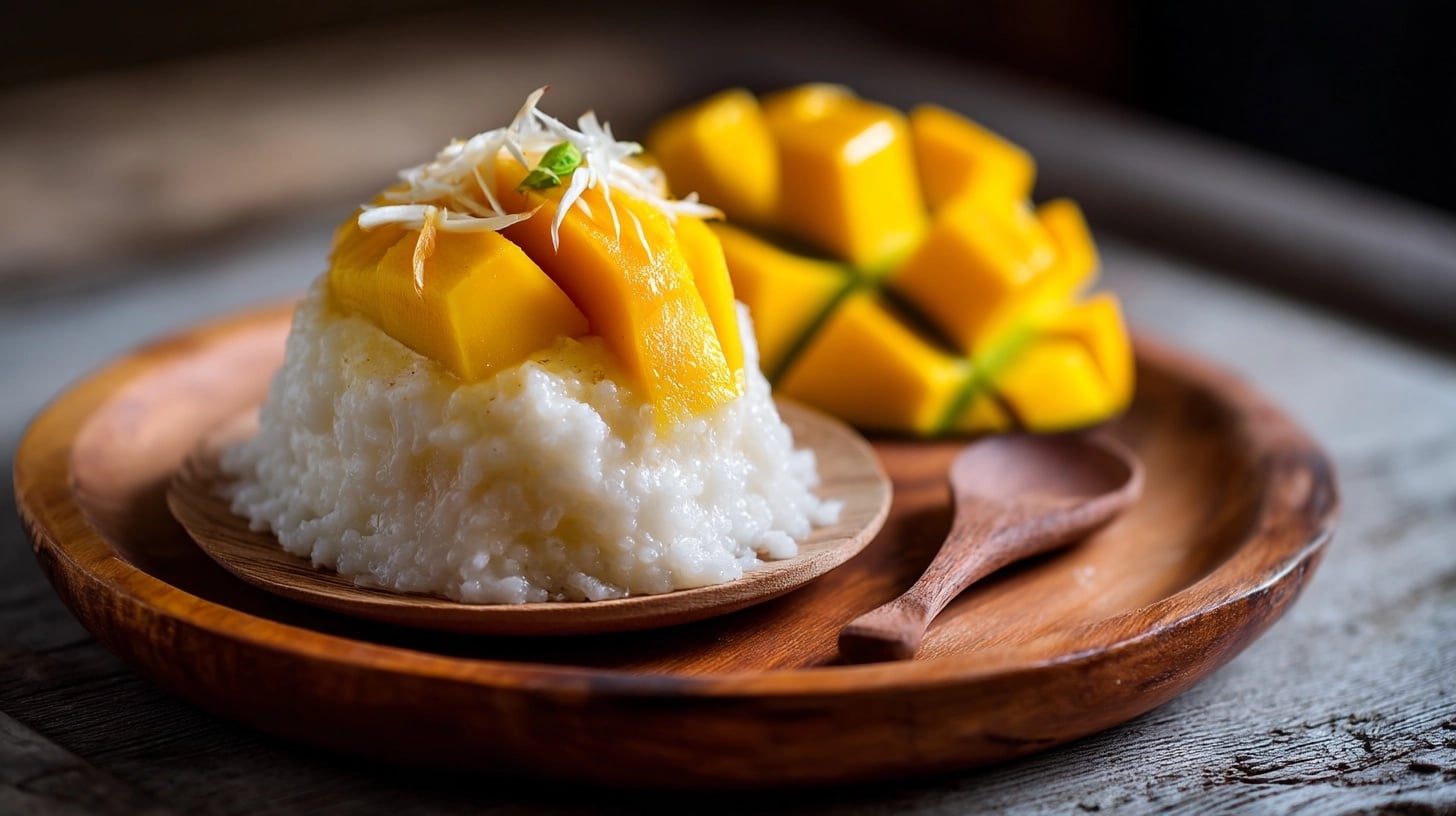 Sweet Mango Sticky Rice Recipe - Recipe Image