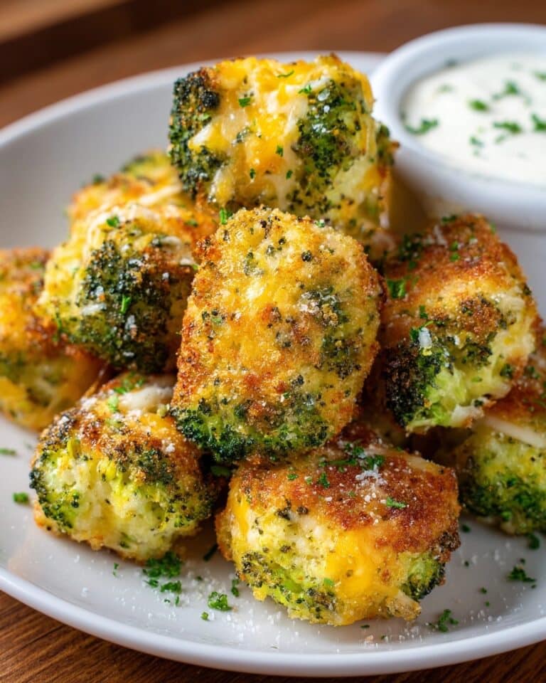 Creamy Chicken and Broccoli Nuggets Recipe