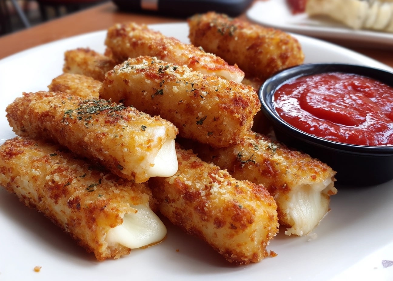 Homemade Cheesy Garlic Breadsticks Recipe - Recipe Image