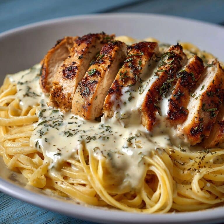 Creamy Chicken Scampi Pasta Recipe