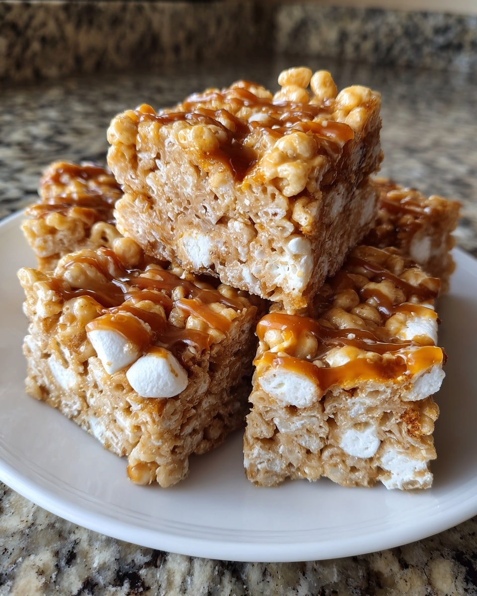 Copycat Disneyland S'mores Rice Krispy Treats Recipe - Recipe Image