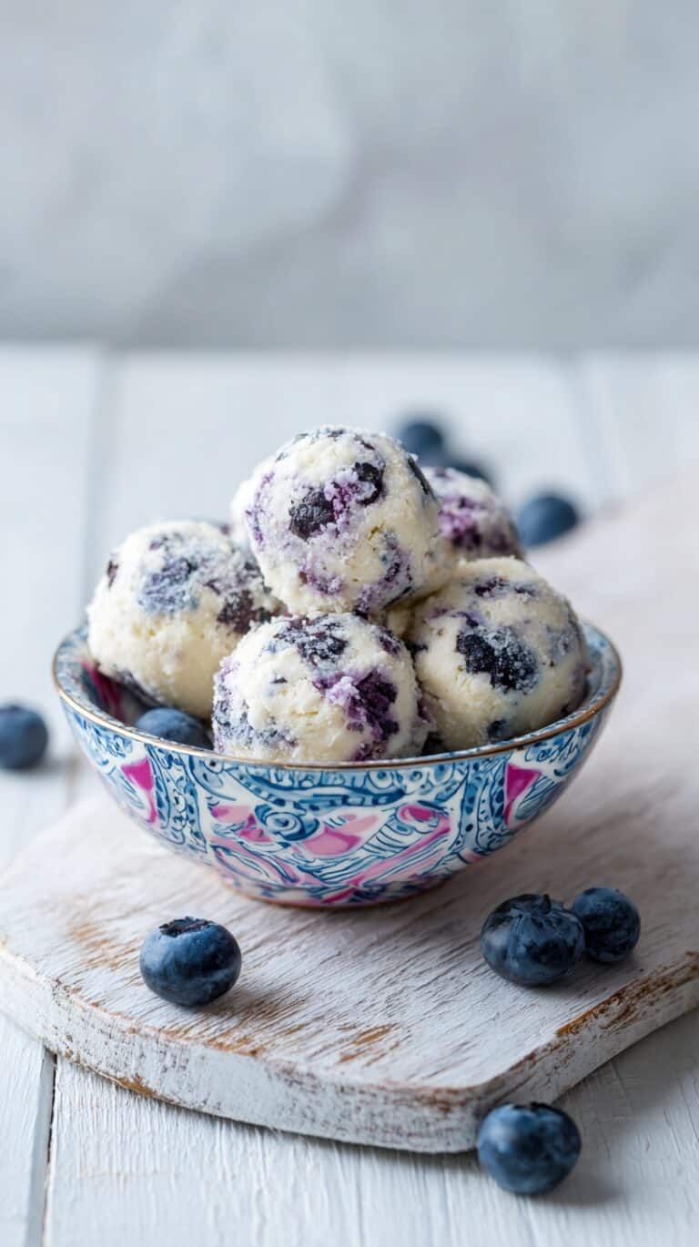 Blueberry Cheesecake Protein Bites Recipe