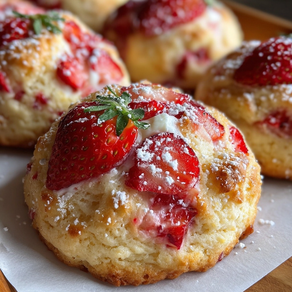 Strawberry Sugar Cookies Recipe - Recipe Image