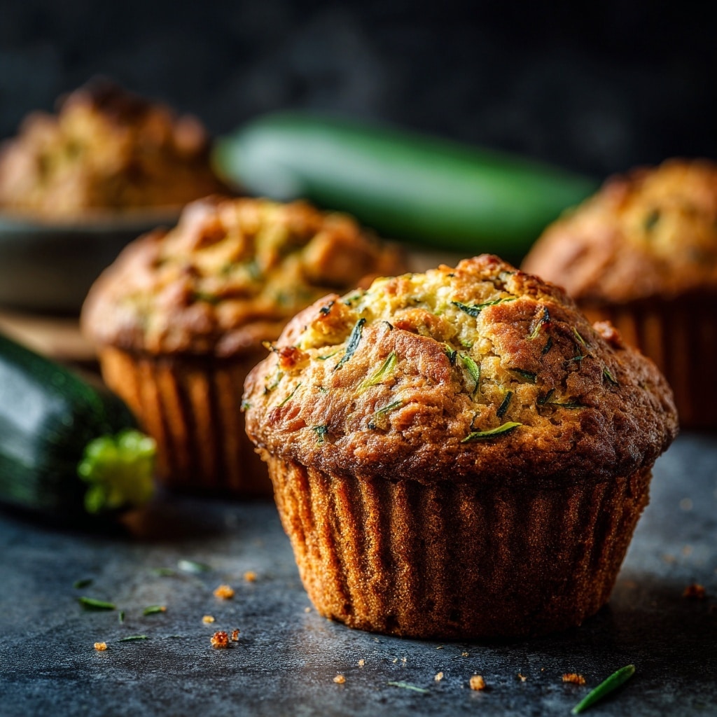 Banana Zucchini Muffins Recipe - Recipe Image