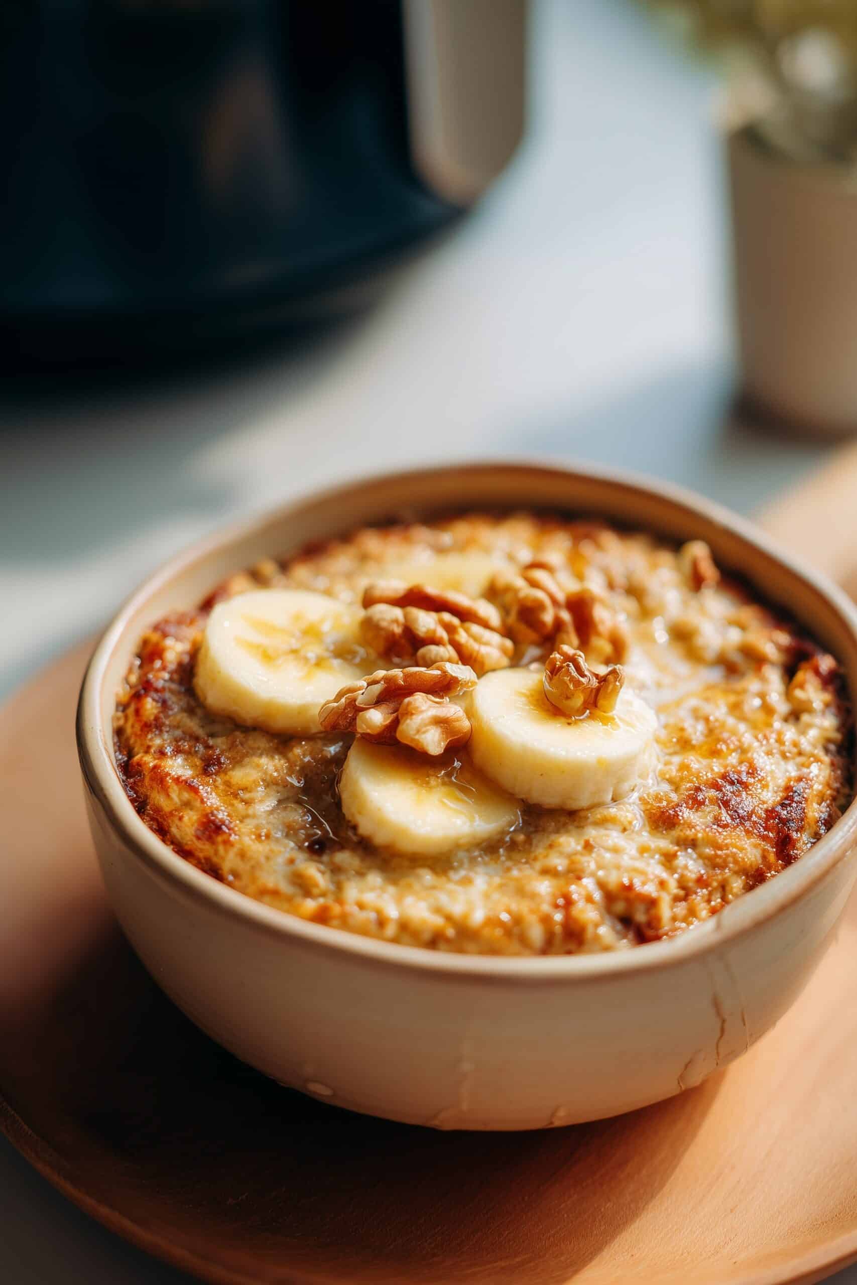 Banana Croissant French Toast Casserole Recipe - Recipe Image