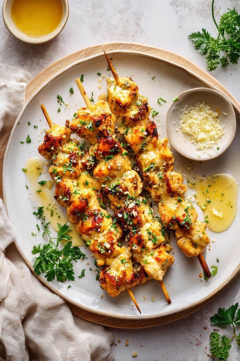 Delicious Chicken Skewer Dinner Recipe