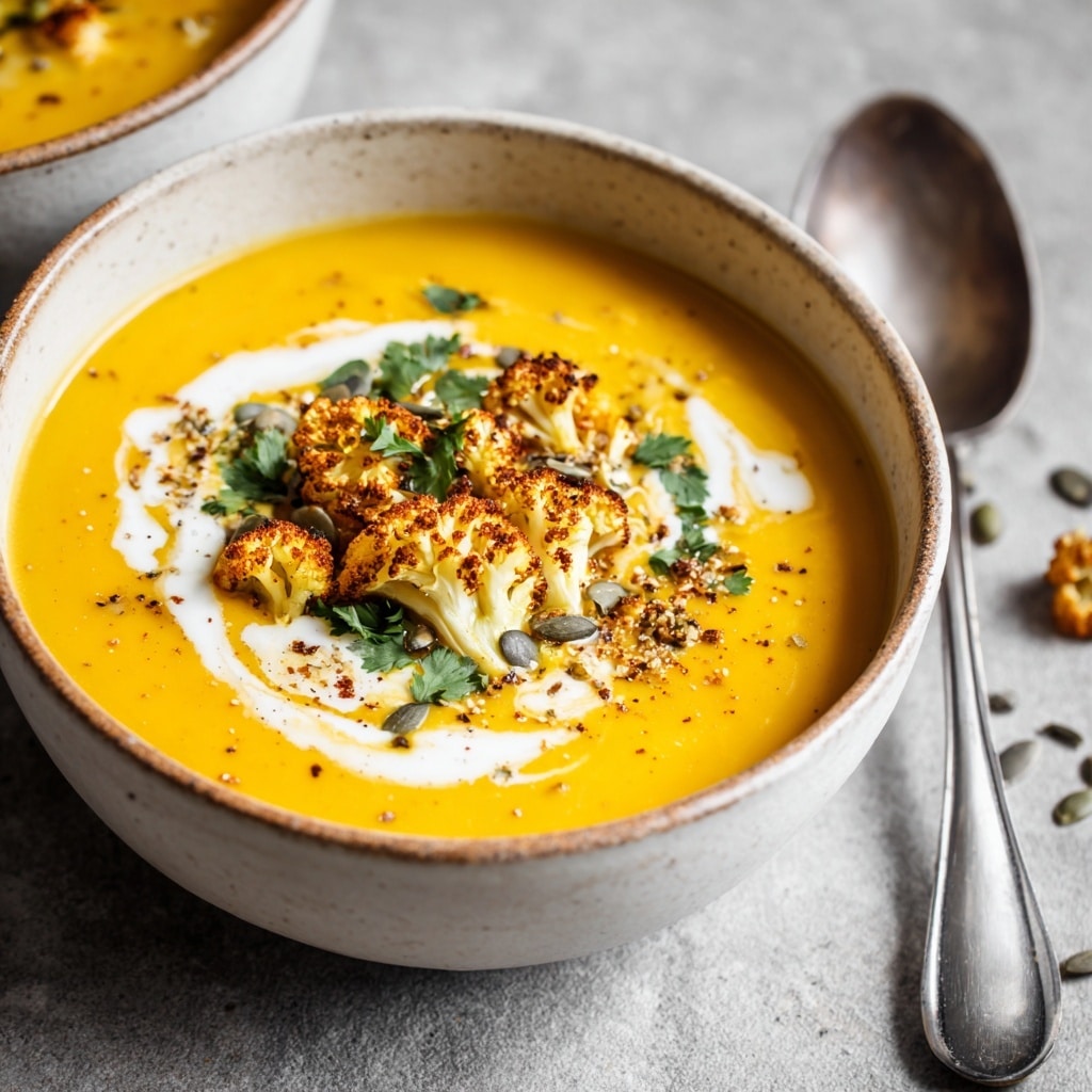 Mediterranean Cauliflower Soup Recipe - Recipe Image