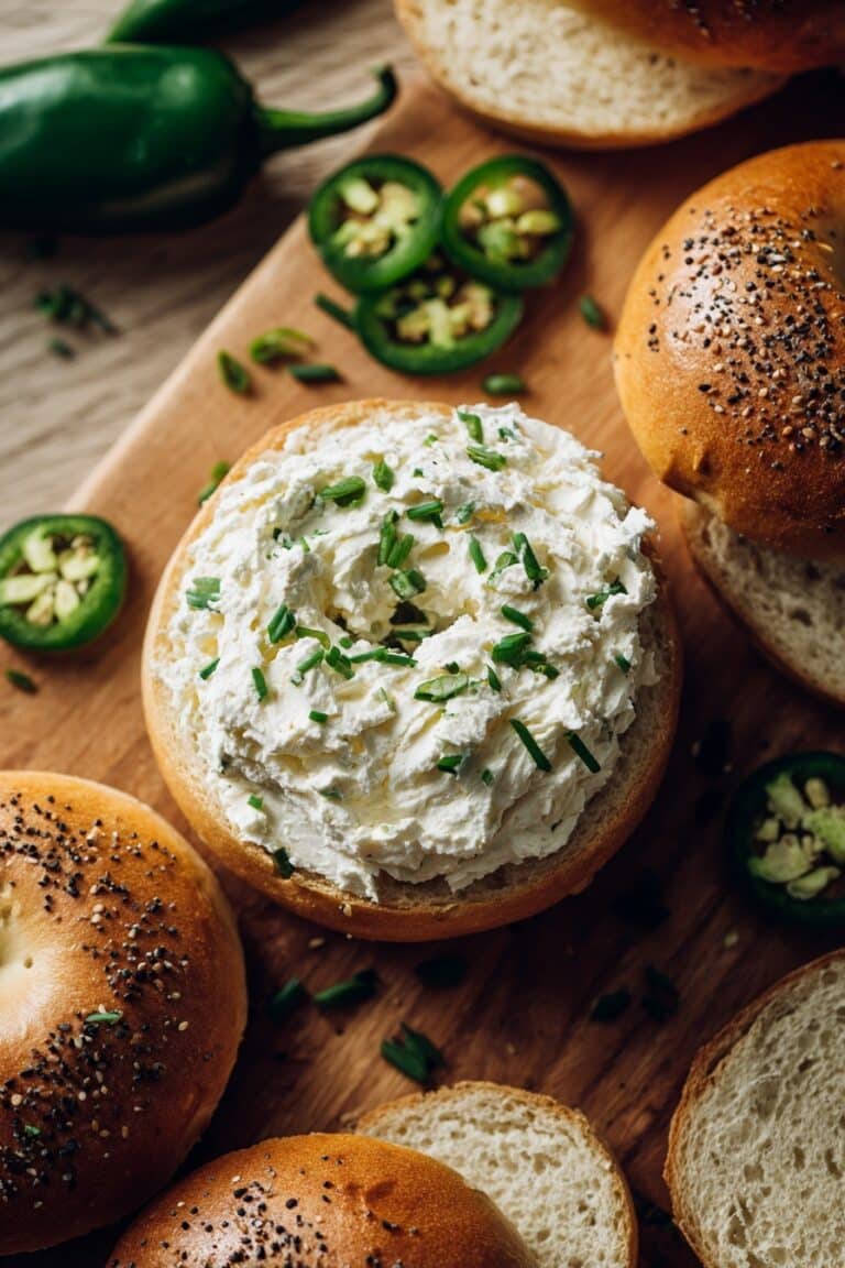 Jalapeño Popper Bagels Recipe