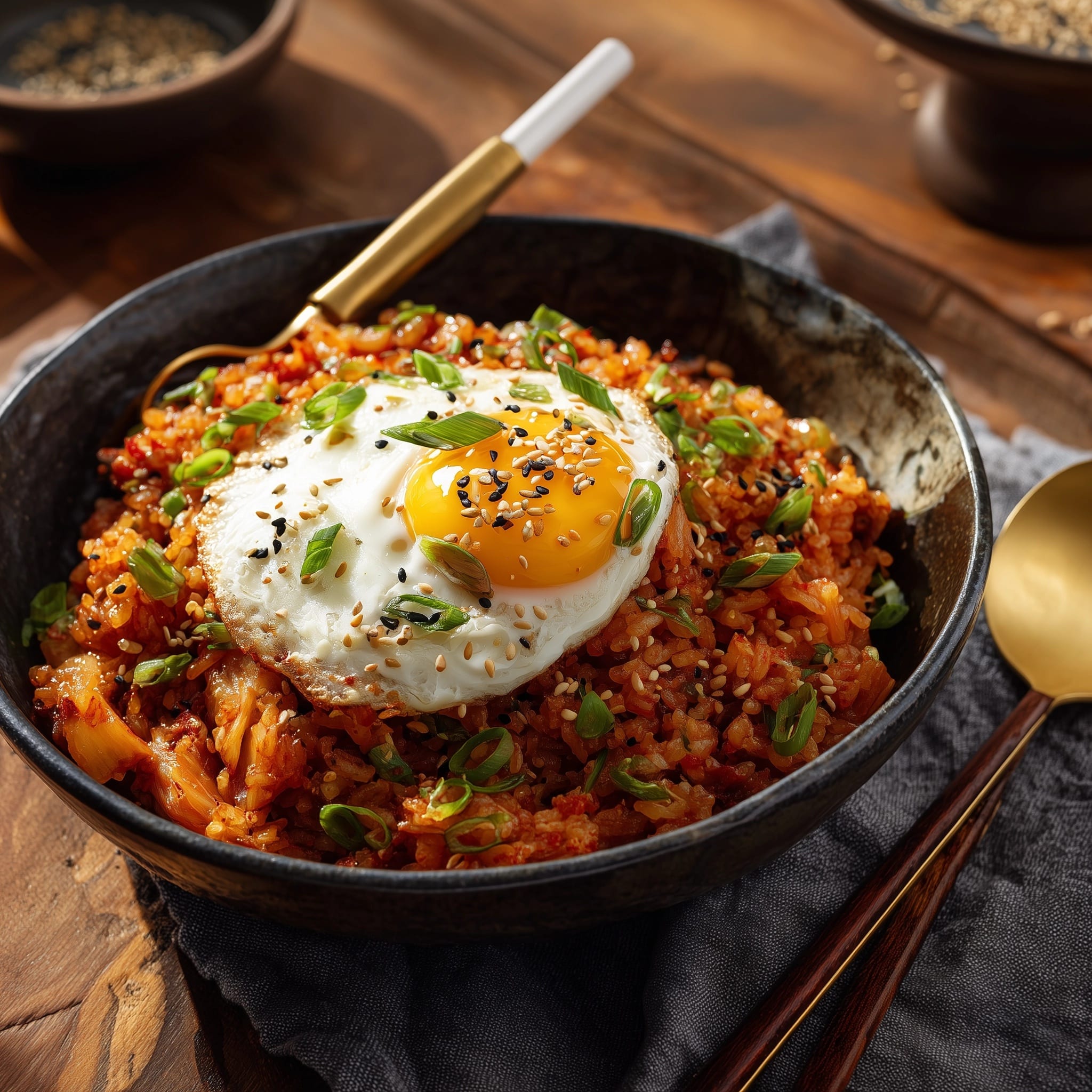 Gyeran Bap (Korean Egg Rice) Recipe - Recipe Image